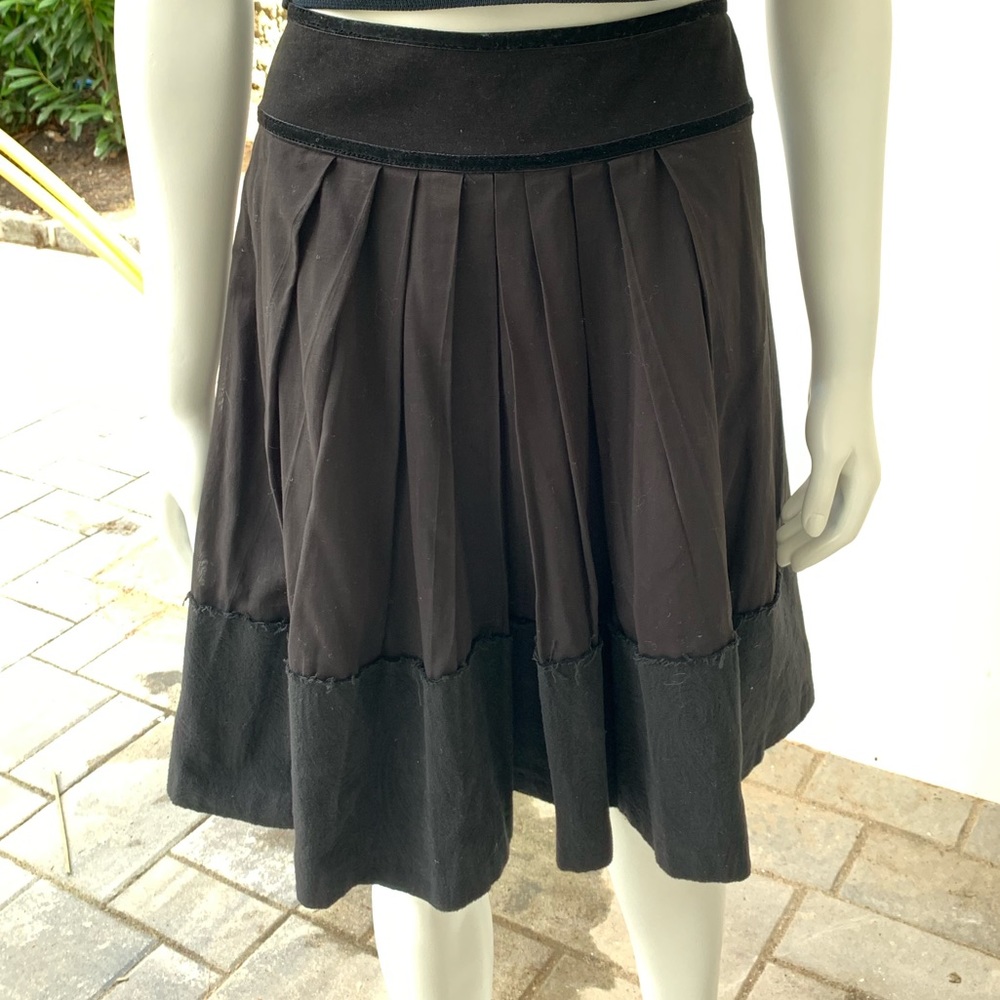2 for $20 Mango black Flair combo skirt